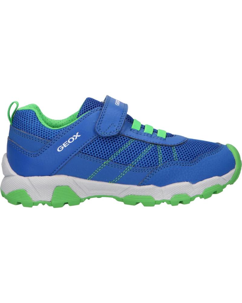 Sportschuhe für Junge GEOX J023LA 0FE14 J MAGNETAR C4165 ROYAL-GREEN