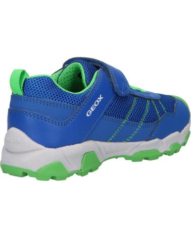 Sportschuhe für Junge GEOX J023LA 0FE14 J MAGNETAR C4165 ROYAL-GREEN