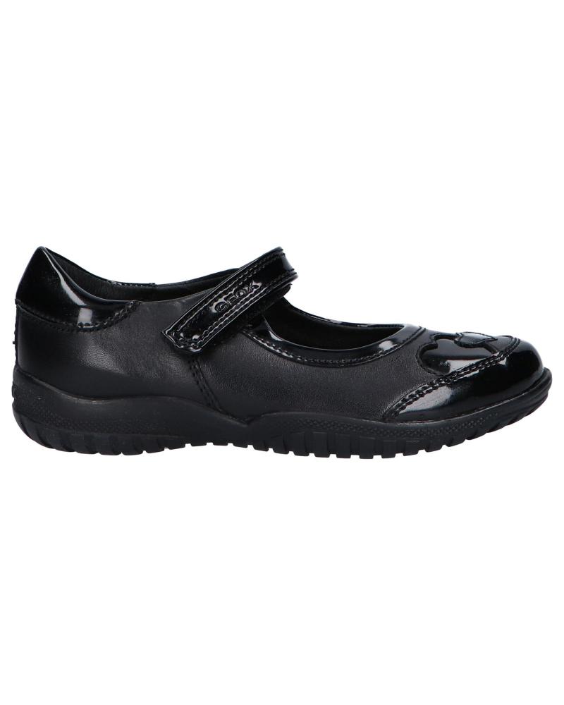 Sapatos de Menina GEOX J84A6B 043HH J SHADOW C9999 BLACK