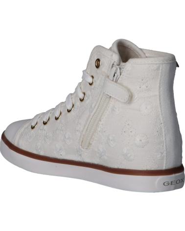 Deportivas de Niña GEOX J0204B 000DS J CIAK C1000 WHITE