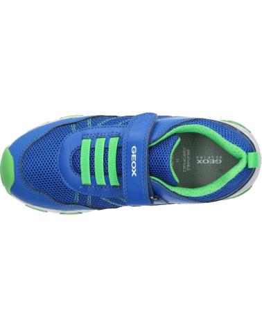 Sportschuhe für Junge GEOX J023LA 0FE14 J MAGNETAR C4165 ROYAL-GREEN