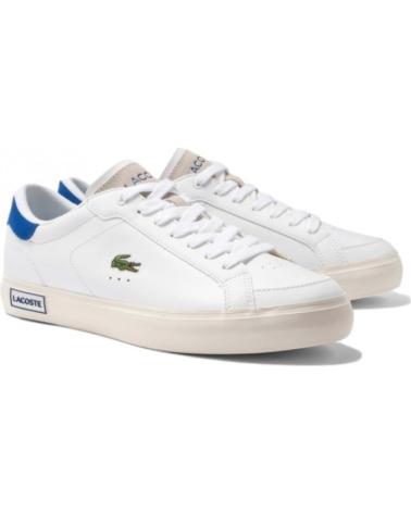 Sportschuhe für Herren LACOSTE ZAPATILLAS POWERCOURT 123 BLANCO 