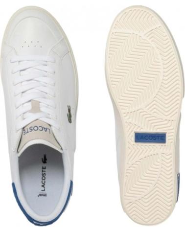 Sportschuhe für Herren LACOSTE ZAPATILLAS POWERCOURT 123 BLANCO 