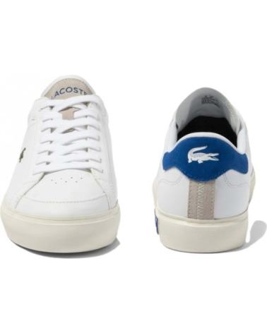 Sportschuhe für Herren LACOSTE ZAPATILLAS POWERCOURT 123 BLANCO 