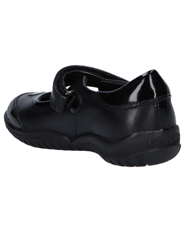 Sapatos de Menina GEOX J84A6B 043HH J SHADOW C9999 BLACK