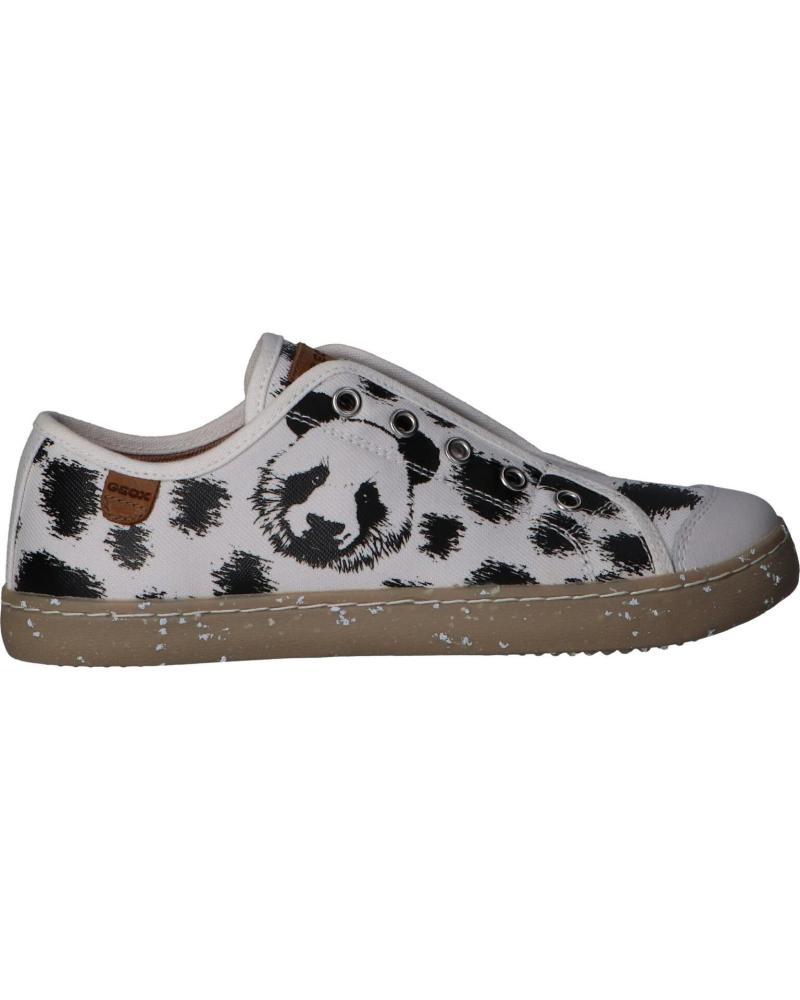 Esportes  de Menina GEOX J02D5G 000ZB J KILWI C1000 WHITE