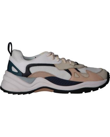 Sapatilhas de Mulher e Homem GEOX T94BUA 04314 T02 C0812 LT BEIGE-WHITE