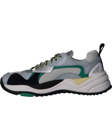 Sapatilhas de Mulher e Homem GEOX T94BUA 08514 T02 C1182 LT GREY-LT YELLOW