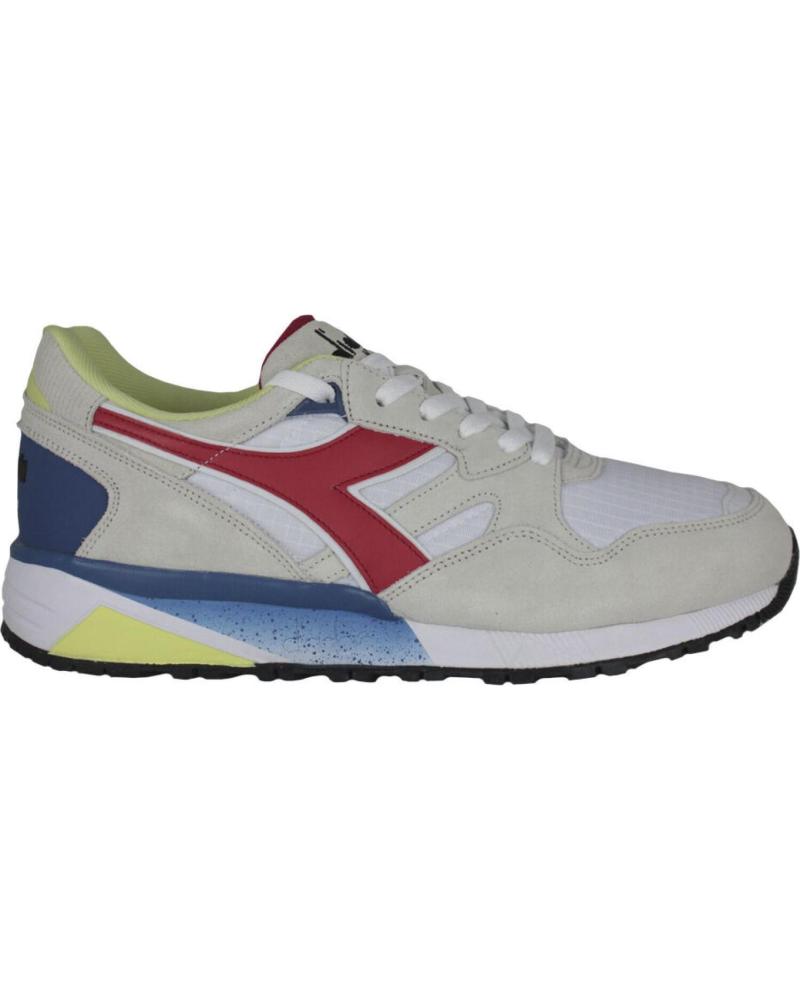 Zapatillas deporte de Hombre DIADORA N9002 501 173073 01 C3267 WHITE-DARK RED
