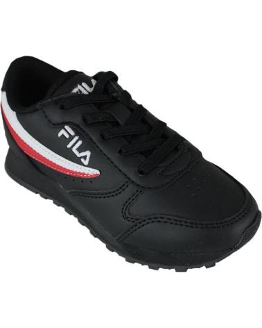 Sportivo per Bambina e Bambino FILA ORBIT LOW KIDS BLACK NEGRO