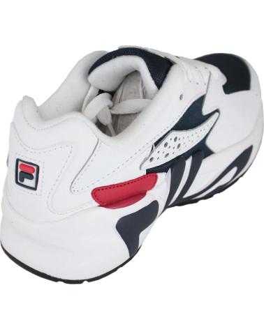 Zapatillas deporte pour Femme FILA MINDBLOWER WMN WHITE-NAVY-RED AZUL MARINO