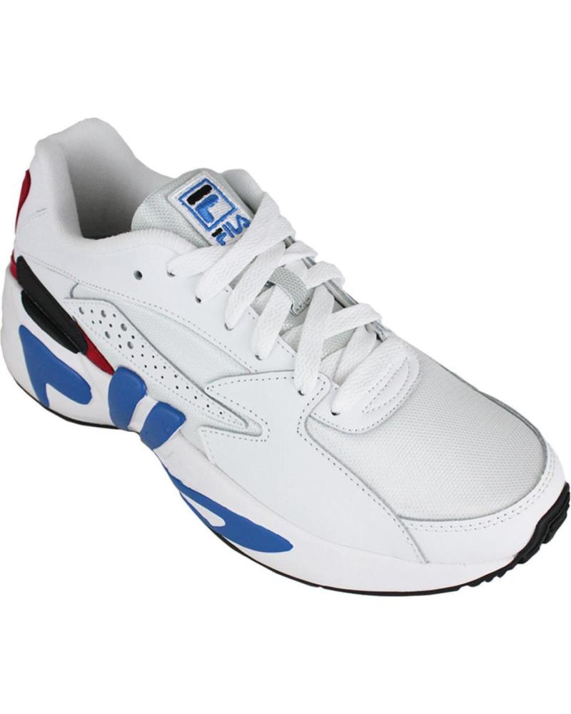Zapatillas deporte de Hombre FILA MINDBLOWER WHITE-ELECTRIC BLUE BLANCO