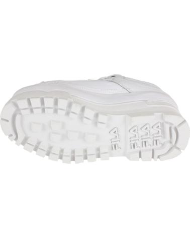 Esportes  de Mulher e Menina e Menino FILA TRIALBLAZER WEDGE WMN WHITE BLANCO
