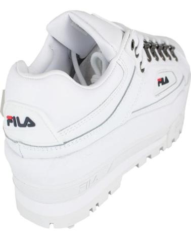 Esportes  de Mulher e Menina e Menino FILA TRIALBLAZER WEDGE WMN WHITE BLANCO