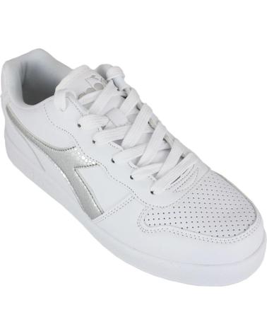 Deportivas de Mujer y Niña y Niño DIADORA PLAYGROUND GS GIRL C0516 PLATA