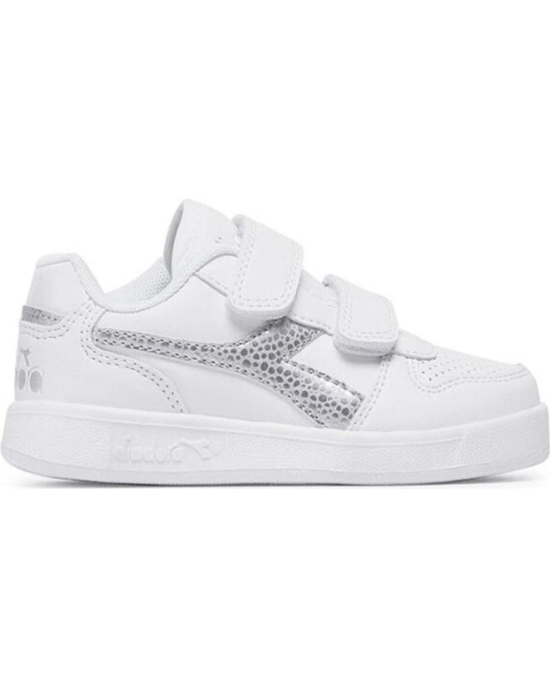 Deportivas de Niña y Niño DIADORA PLAYGROUND TD GIRL C0516 PLATA