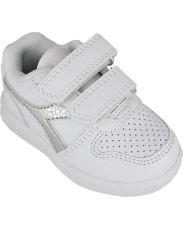 Deportivas de Niña y Niño DIADORA PLAYGROUND TD GIRL C0516 PLATA