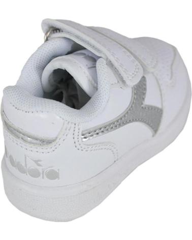 Deportivas de Niña y Niño DIADORA PLAYGROUND TD GIRL C0516 PLATA