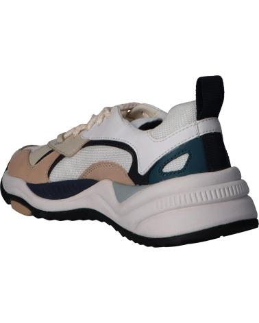 Sapatilhas de Mulher e Homem GEOX T94BUA 04314 T02 C0812 LT BEIGE-WHITE