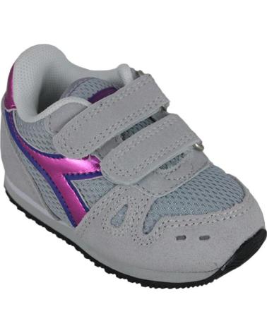 Deportivas de Niña DIADORA SIMPLE RUN TD GIRL 65010 ROSA-GRIS
