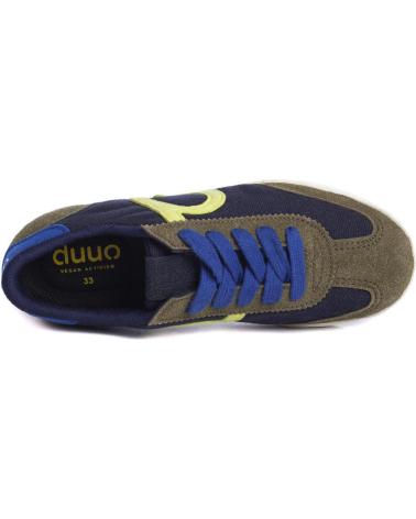 Zapatillas deporte de Mujer DUUO NICE 038 VERDE KAKI-AZUL