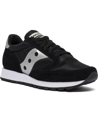 Deportivas de Mujer y Hombre y Niña y Niño SAUCONY JAZZ 81 S70539-2 NEGRO-PLATA