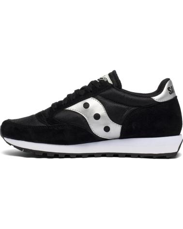 Deportivas de Mujer y Hombre y Niña y Niño SAUCONY JAZZ 81 S70539-2 NEGRO-PLATA