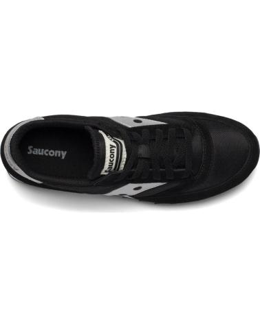 Deportivas de Mujer y Hombre y Niña y Niño SAUCONY JAZZ 81 S70539-2 NEGRO-PLATA