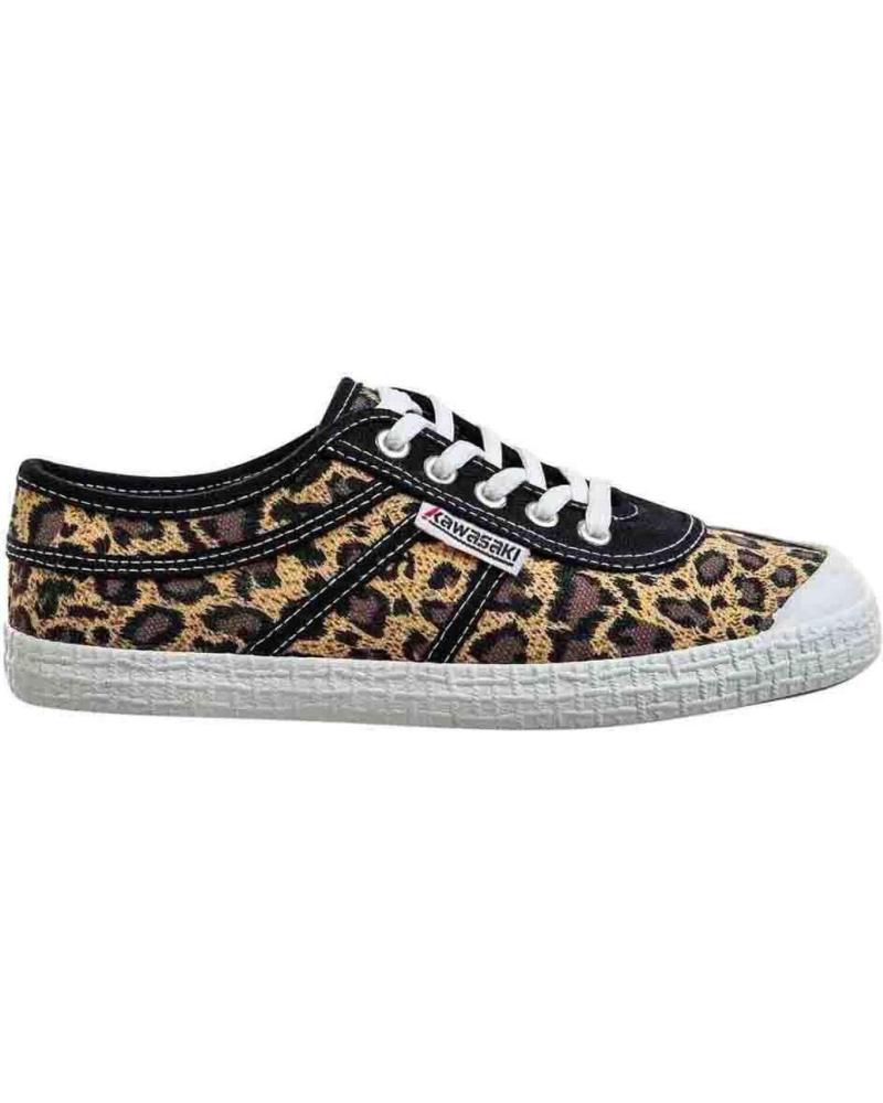 Zapatillas deporte de Mujer KAWASAKI K-PLAYERS STAR CANVAS SHOE K192029 8002 LEOPARD