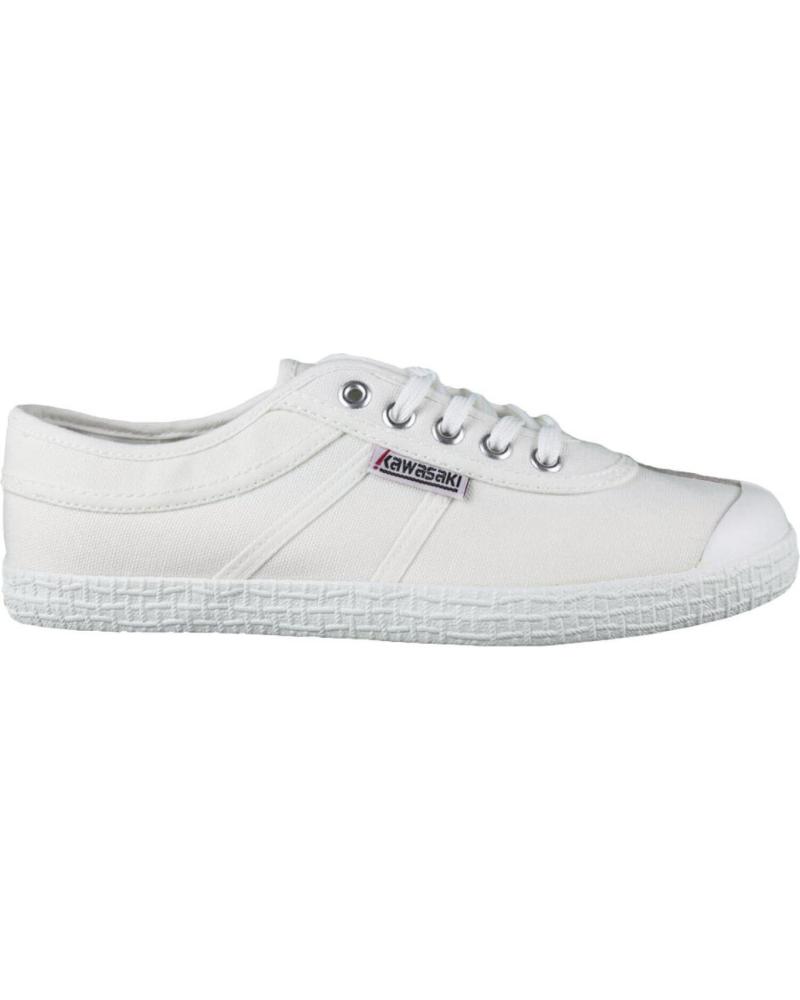 Zapatillas deporte de Mujer y Hombre KAWASAKI ORIGINAL CANVAS SHOE K192495 1002 WHITE