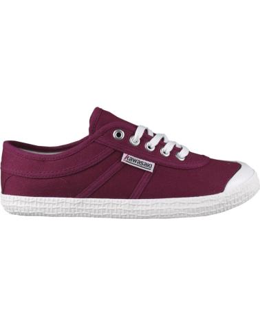 Zapatillas deporte de Mujer y Hombre KAWASAKI ORIGINAL CANVAS SHOE K192495 4055 BEET RED