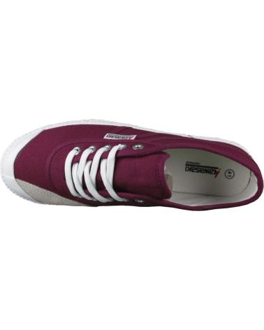 Zapatillas deporte de Mujer y Hombre KAWASAKI ORIGINAL CANVAS SHOE K192495 4055 BEET RED