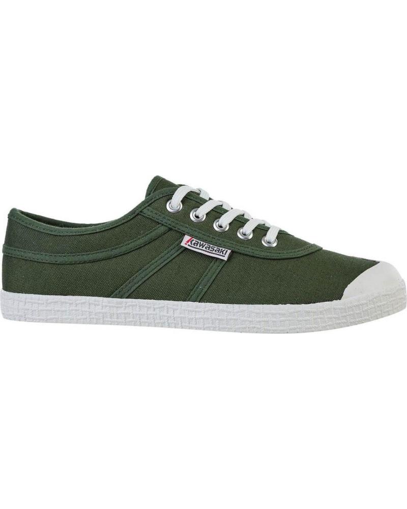 Zapatillas deporte de Hombre KAWASAKI ORIGINAL CANVAS SHOE K192495 3026 BLACK FOREST