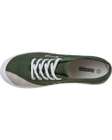 Zapatillas deporte de Hombre KAWASAKI ORIGINAL CANVAS SHOE K192495 3026 BLACK FOREST