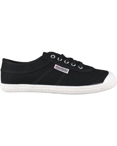 Zapatillas deporte de Mujer y Hombre KAWASAKI ORIGINAL CANVAS SHOE K192495 1001 BLACK