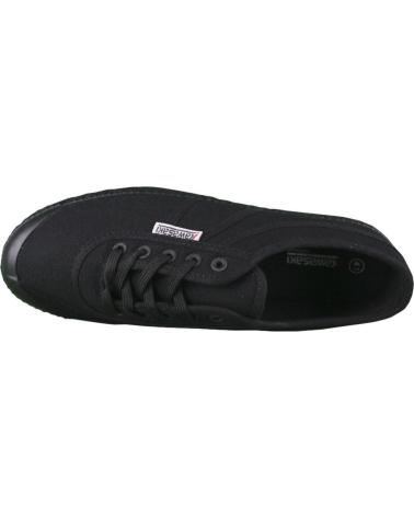 Zapatillas deporte de Mujer y Hombre KAWASAKI ORIGINAL CANVAS SHOE K192495 1001S BLACK SOLID