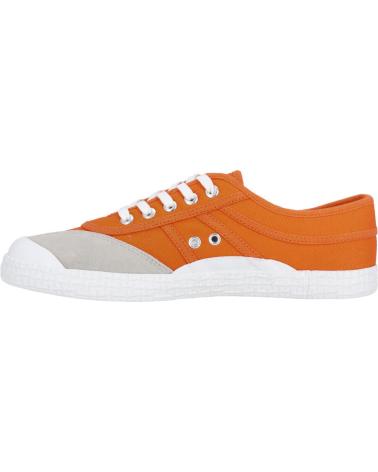 Sportif pour Femme et Homme et Fille et Garçon KAWASAKI ORIGINAL CANVAS SHOE K192495 5003 VIBRANT ORANGE
