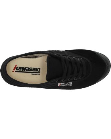 Deportivas de Mujer y Hombre y Niña y Niño KAWASAKI LEGEND CANVAS SHOE K192500 1001 BLACK
