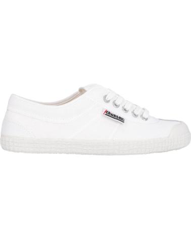 Deportivas de Mujer y Hombre y Niña y Niño KAWASAKI LEGEND CANVAS SHOE K192500 1002 WHITE