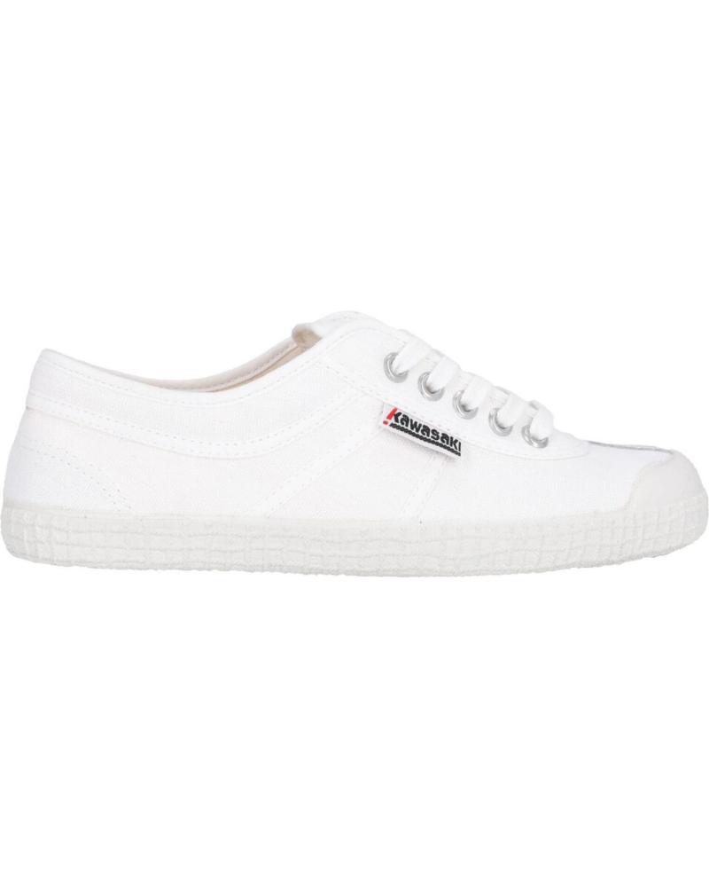Deportivas de Mujer y Hombre y Niña y Niño KAWASAKI LEGEND CANVAS SHOE K192500 1002 WHITE