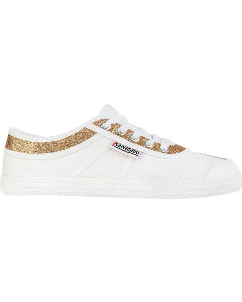 Zapatillas deporte de Mujer y Hombre KAWASAKI GLITTER CANVAS SHOE K194522 8890 GOLD