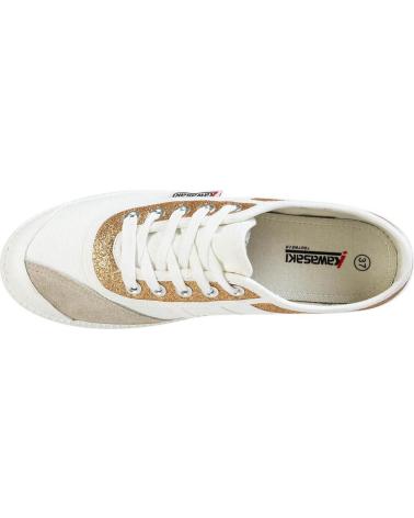 Zapatillas deporte de Mujer y Hombre KAWASAKI GLITTER CANVAS SHOE K194522 8890 GOLD
