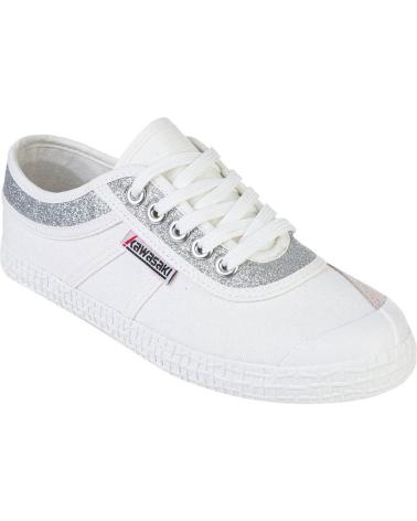 Scarpe sport per Donna e Uomo KAWASAKI GLITTER CANVAS SHOE K194522 8889 SILVER