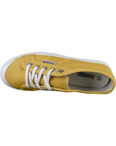 Deportivas de Mujer y Hombre y Niña y Niño KAWASAKI TENNIS CANVAS SHOE K202403 5005 GOLDEN ROD