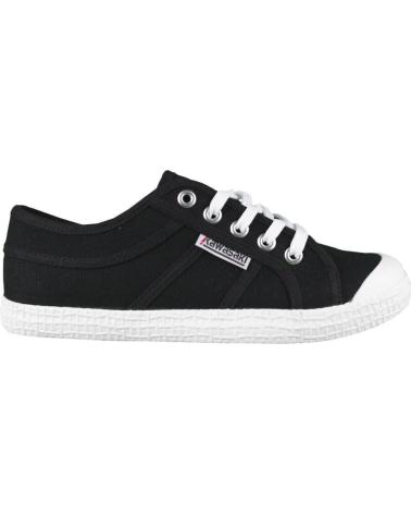Esportes  de Mulher e Homem e Menina e Menino KAWASAKI TENNIS CANVAS SHOE K202403 1001 BLACK