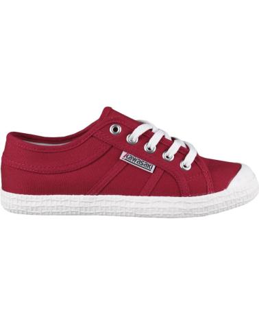 Sportivo per Donna e Uomo e Bambino KAWASAKI TENNIS CANVAS SHOE K202403 4042 PICANTE