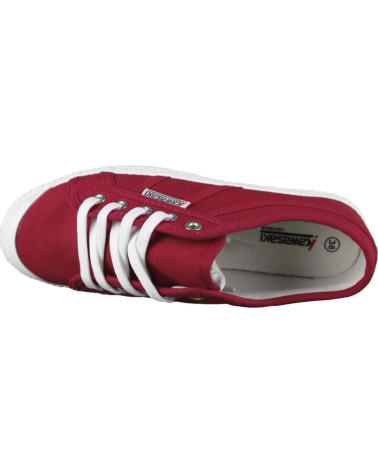 Sneaker für Damen und Herren und Junge KAWASAKI TENNIS CANVAS SHOE K202403 4042 PICANTE