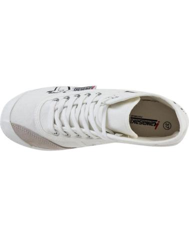 Botines de Mujer y Niña KAWASAKI GRAFFITI CANVAS BOOT K202415 1002 WHITE