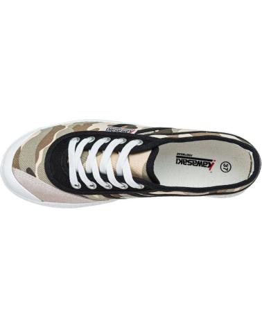 Woman and Man Zapatillas deporte KAWASAKI CAMO CANVAS SHOE K202417 8885 VARIOUS BROWN