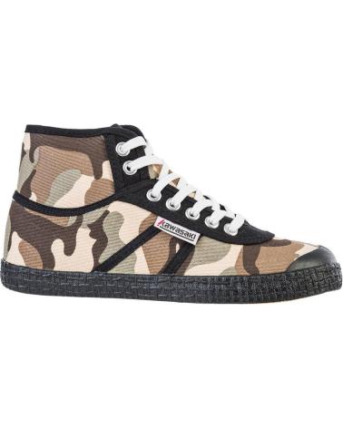 Zapatillas deporte pour Femme kawasaki CAMO CANVAS BOOT K202418 8885 VARIOUS BROWN 8885 VARIOUS BROWN